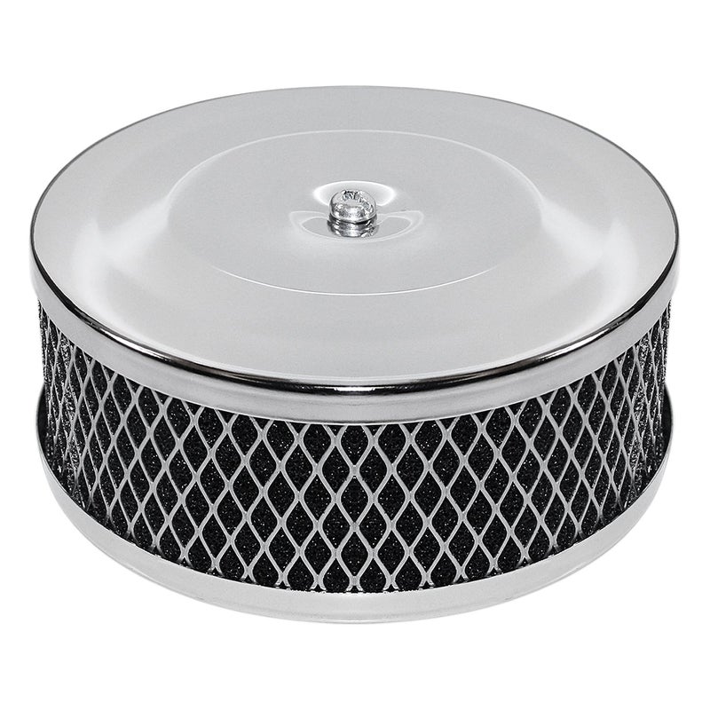 IAP Performance AC129741 Air Cleaner (Chrome , 5-3/8" Diameter for VW Beetle) - Image 1